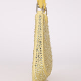 Prada Satin Crystal Embellished Cleo Shoulder Bag - FashioNica