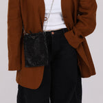 Prada Satin Crystal Embellished Mini Tote - FashioNica