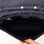 Prada Satin Windowpane Chain Shoulder Bag - FashioNica