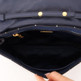 Prada Satin Windowpane Chain Shoulder Bag - FashioNica