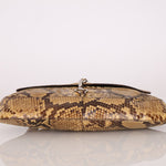 Prada Snakeskin Cleo Pochette - FashioNica