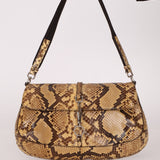 Prada Snakeskin Cleo Pochette - FashioNica