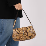 Prada Snakeskin Cleo Pochette - FashioNica