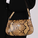 Prada Snakeskin Cleo Pochette - FashioNica