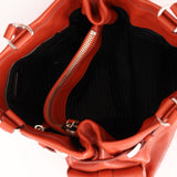 Prada Vitello Calfskin Daino Pocket Tote - FashioNica