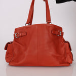 Prada Vitello Calfskin Daino Pocket Tote - FashioNica