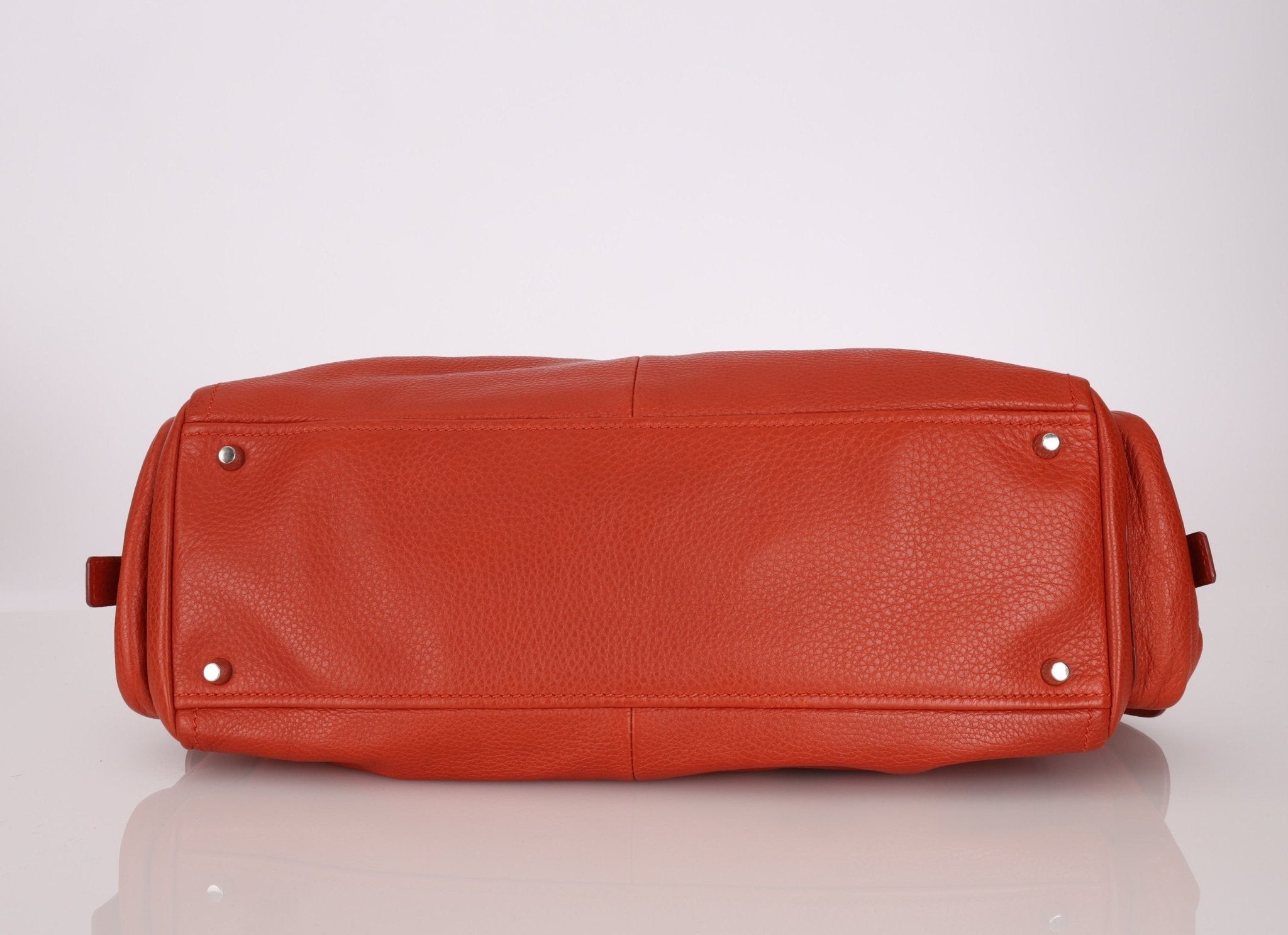 Prada Vitello Calfskin Daino Pocket Tote - FashioNica