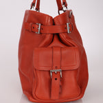 Prada Vitello Calfskin Daino Pocket Tote - FashioNica