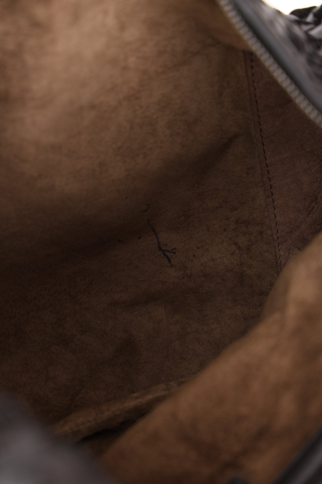 Rare Bottega Veneta Intrecciato Lambskin & Velvet Distressed Medium Hobo - FashioNica