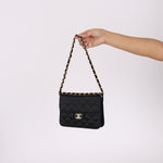 Rare Chanel 1986 Satin Square Flap - FashioNica