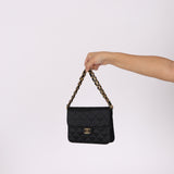 Rare Chanel 1986 Satin Square Flap - FashioNica