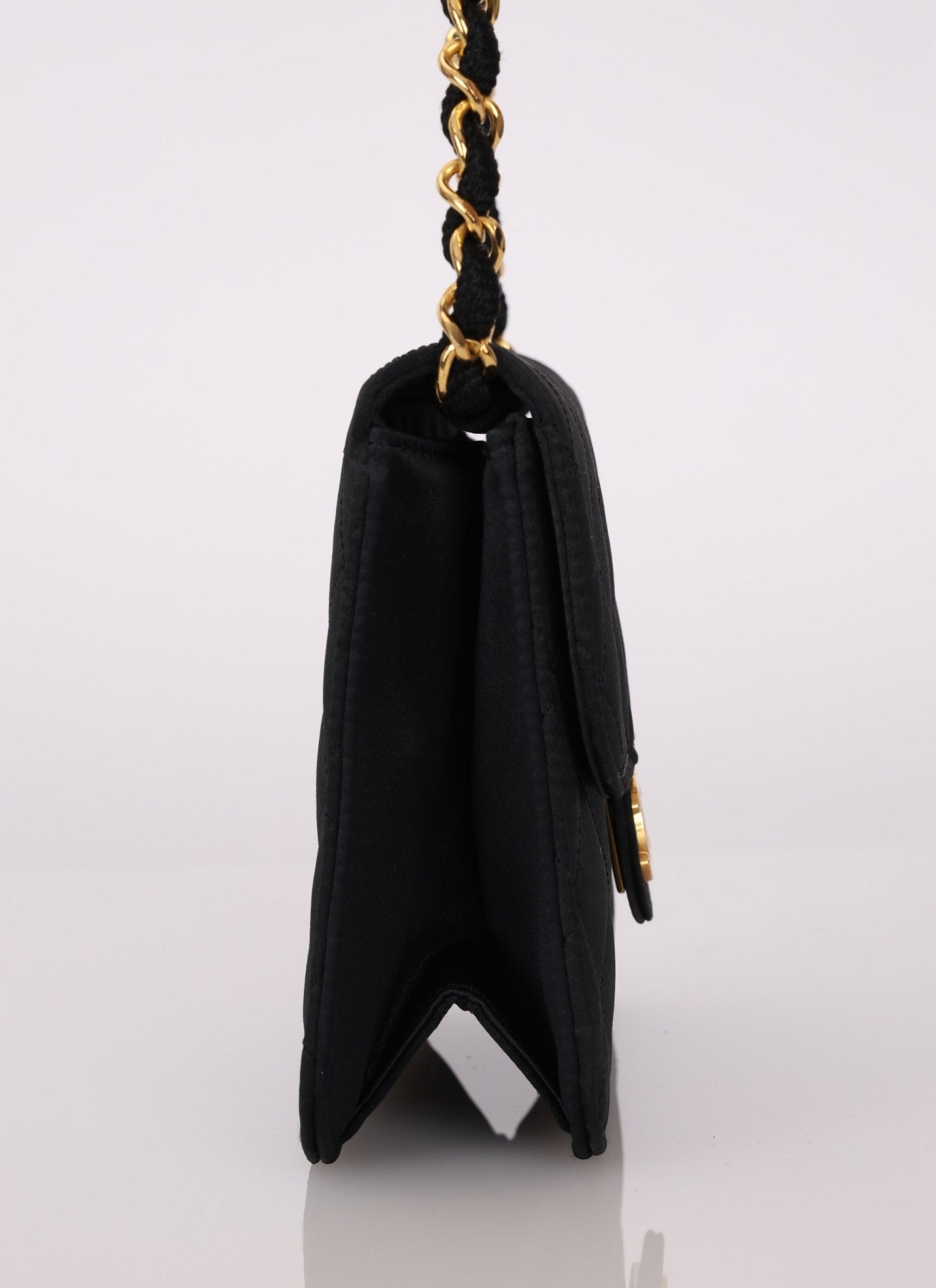 Rare Chanel 1986 Satin Square Flap - FashioNica