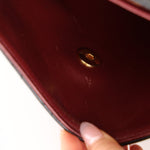 Rare Chanel 1987 Lambskin Bijoux Kelly Flap Bag with Chanel Cardholder 24K GP - FashioNica