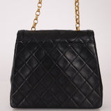 Rare Chanel 1987 Lambskin Bijoux Kelly Flap Bag with Chanel Cardholder 24K GP - FashioNica