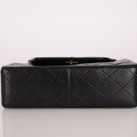 Rare Chanel 1987 Lambskin Bijoux Kelly Flap Bag with Chanel Cardholder 24K GP - FashioNica