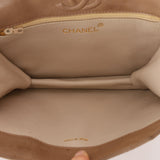 Rare Chanel 1989 Beige Lambskin Octagon Mini Flap - FashioNica