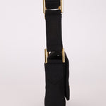 Rare Chanel 1989 Black Grosgrain Quilted Turnlock Mini Flap Bag - FashioNica