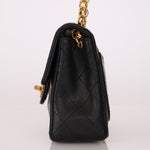 Rare Chanel 1990 Lambskin Bijoux Mini Square Flap 24k GP - FashioNica