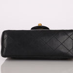 Rare Chanel 1990 Lambskin Bijoux Mini Square Flap 24k GP - FashioNica