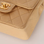 Rare Chanel 1991 Beige Mini Kelly Top Handle - FashioNica