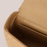 Rare Chanel 1991 Beige Mini Kelly Top Handle - FashioNica