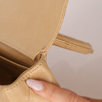 Rare Chanel 1991 Beige Mini Kelly Top Handle - FashioNica