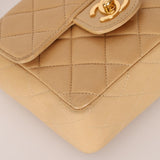 Rare Chanel 1991 Beige Mini Kelly Top Handle - FashioNica