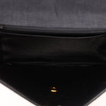 Rare Chanel 1991 Black Linen Kelly Top Handle - FashioNica
