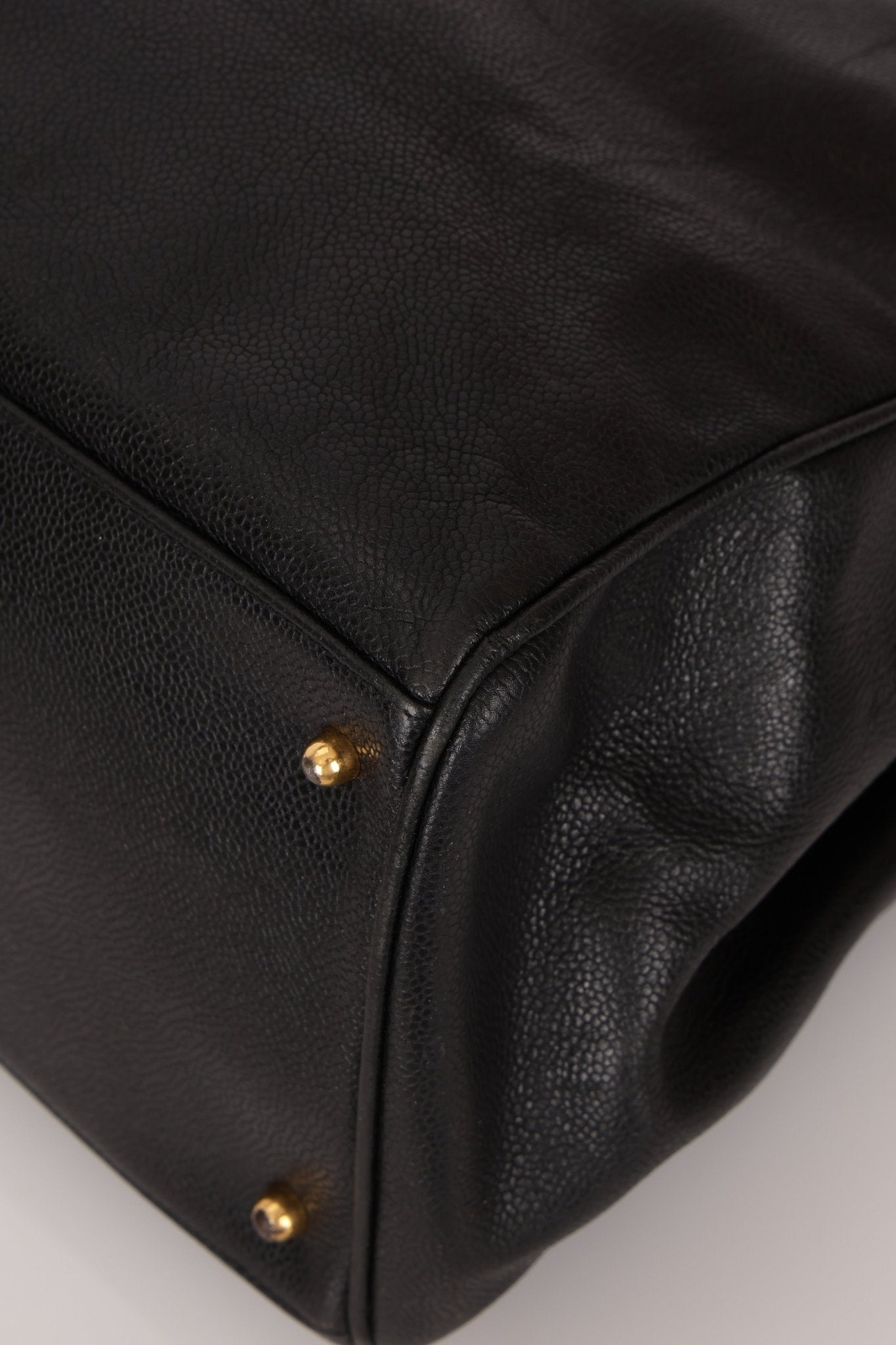 Rare Chanel 1991 Caviar Supermodel 24K GP - FashioNica