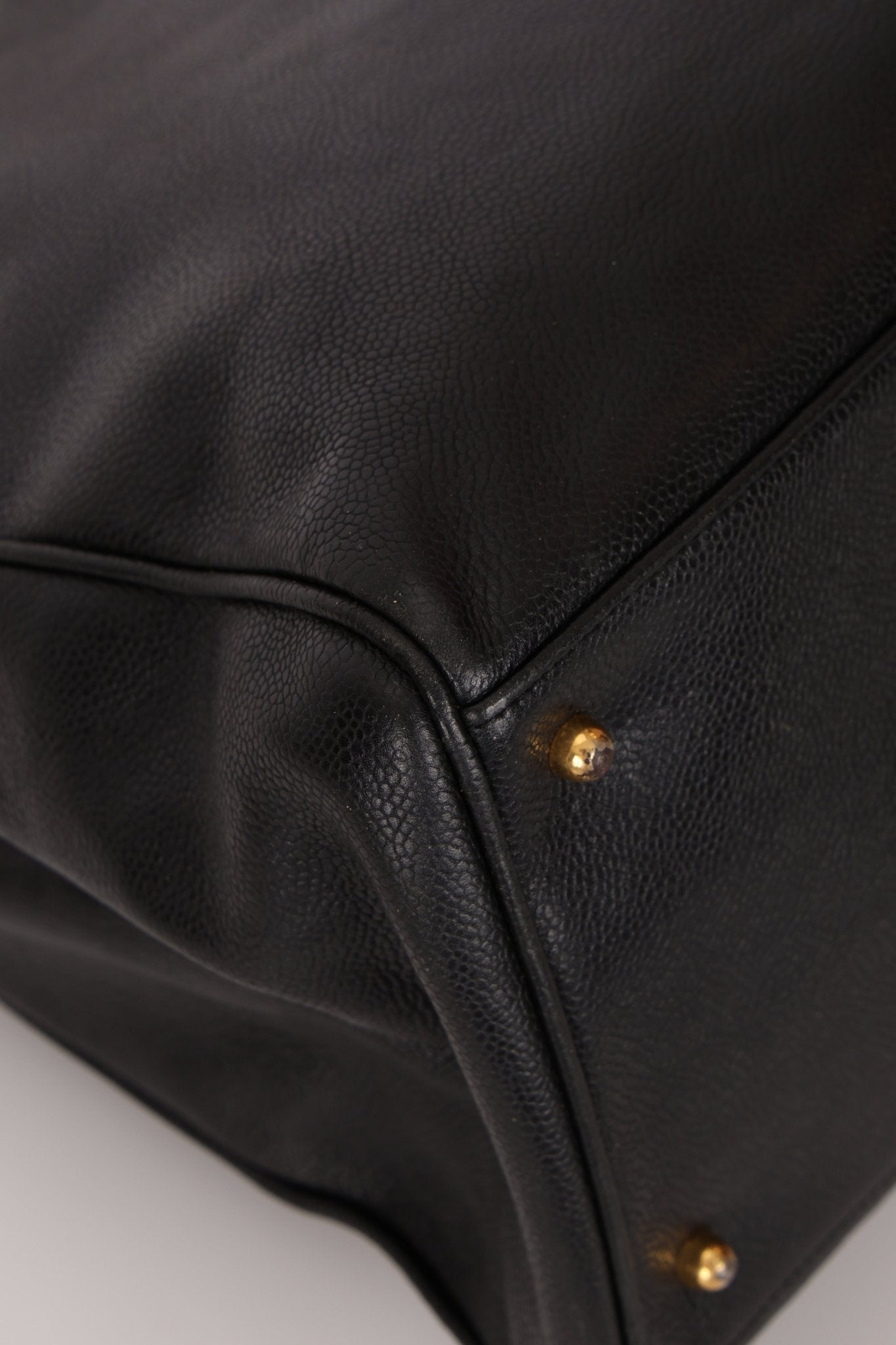 Rare Chanel 1991 Caviar Supermodel 24K GP - FashioNica