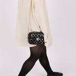 Rare Chanel 1991 Patent Bijoux Mini Turnlock Camera Bag - FashioNica