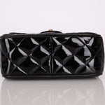 Rare Chanel 1991 Patent Bijoux Mini Turnlock Camera Bag - FashioNica