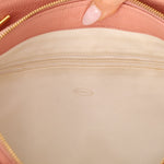Rare Chanel 1991 Rose Sakura Caviar Turnlock Pocket Tote 24K GP - FashioNica