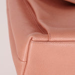Rare Chanel 1991 Rose Sakura Caviar Turnlock Pocket Tote 24K GP - FashioNica