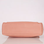 Rare Chanel 1991 Rose Sakura Caviar Turnlock Pocket Tote 24K GP - FashioNica