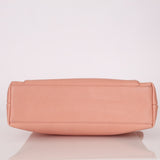 Rare Chanel 1991 Rose Sakura Caviar Turnlock Pocket Tote 24K GP - FashioNica
