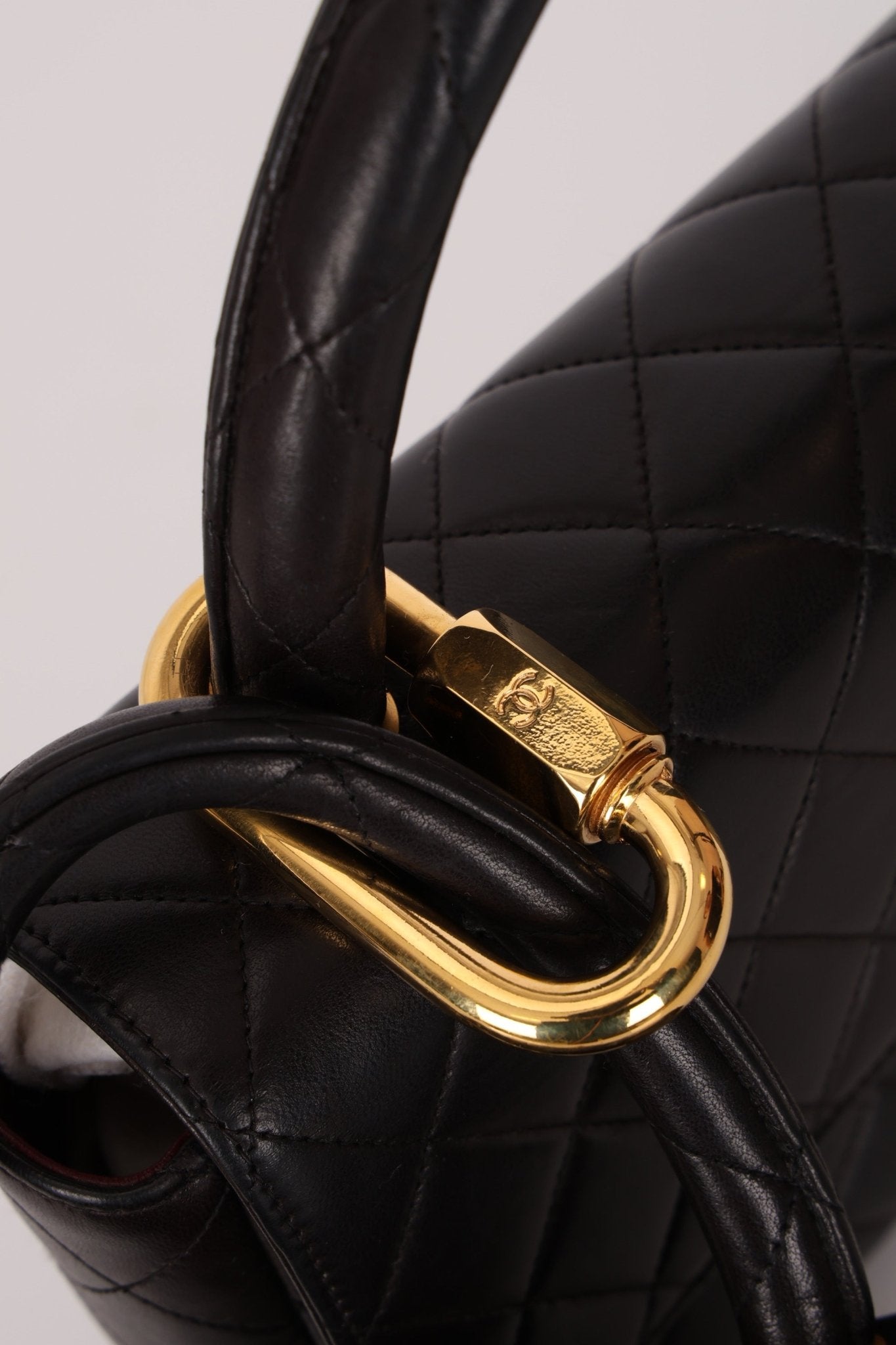 Rare Chanel 1994 Lambskin Parent and Child Kelly - FashioNica