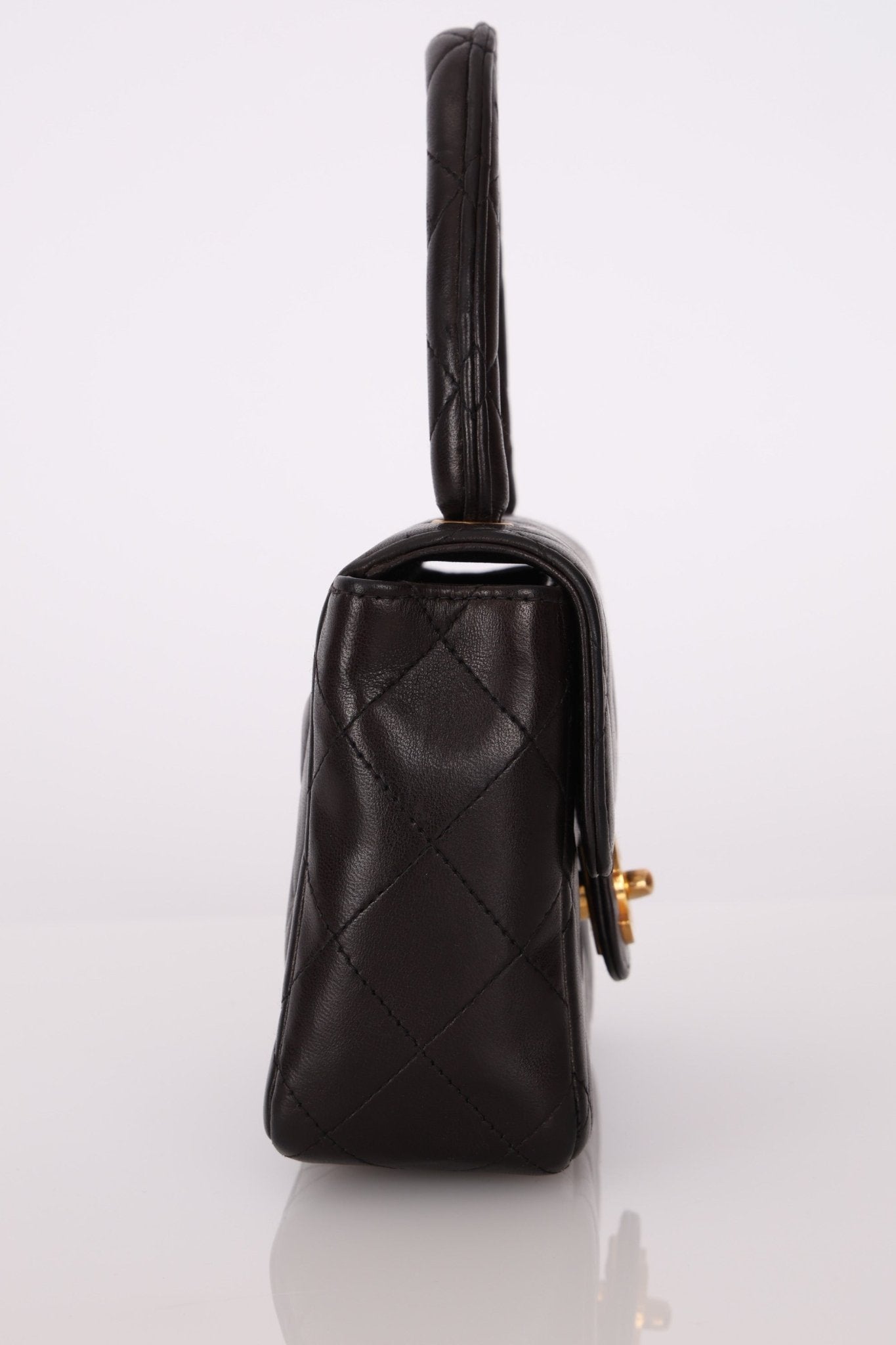 Rare Chanel 1994 Lambskin Parent and Child Kelly - FashioNica