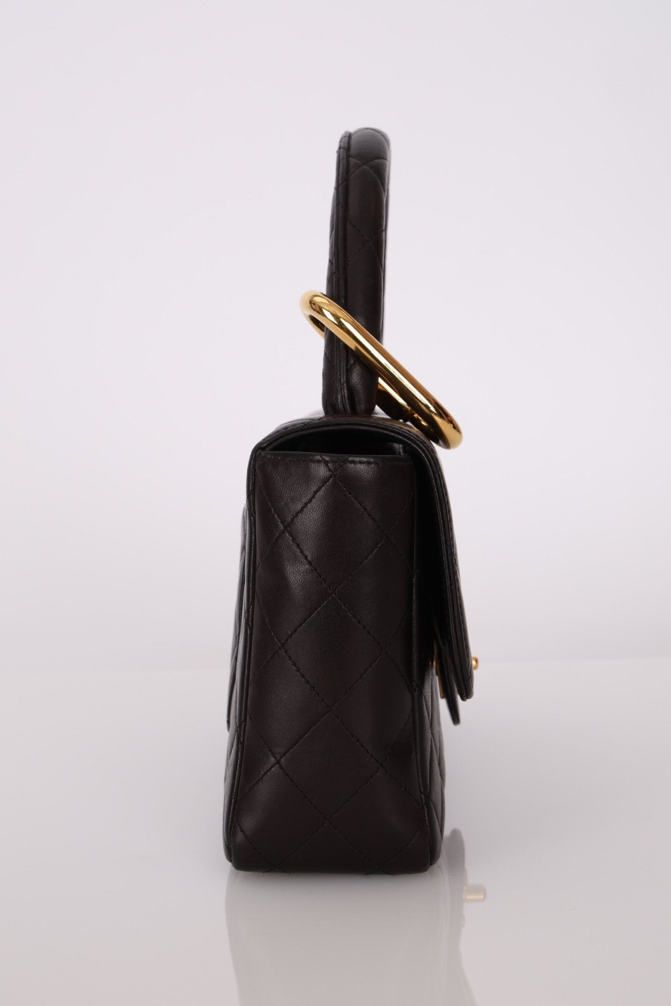 Rare Chanel 1994 Lambskin Parent and Child Kelly - FashioNica