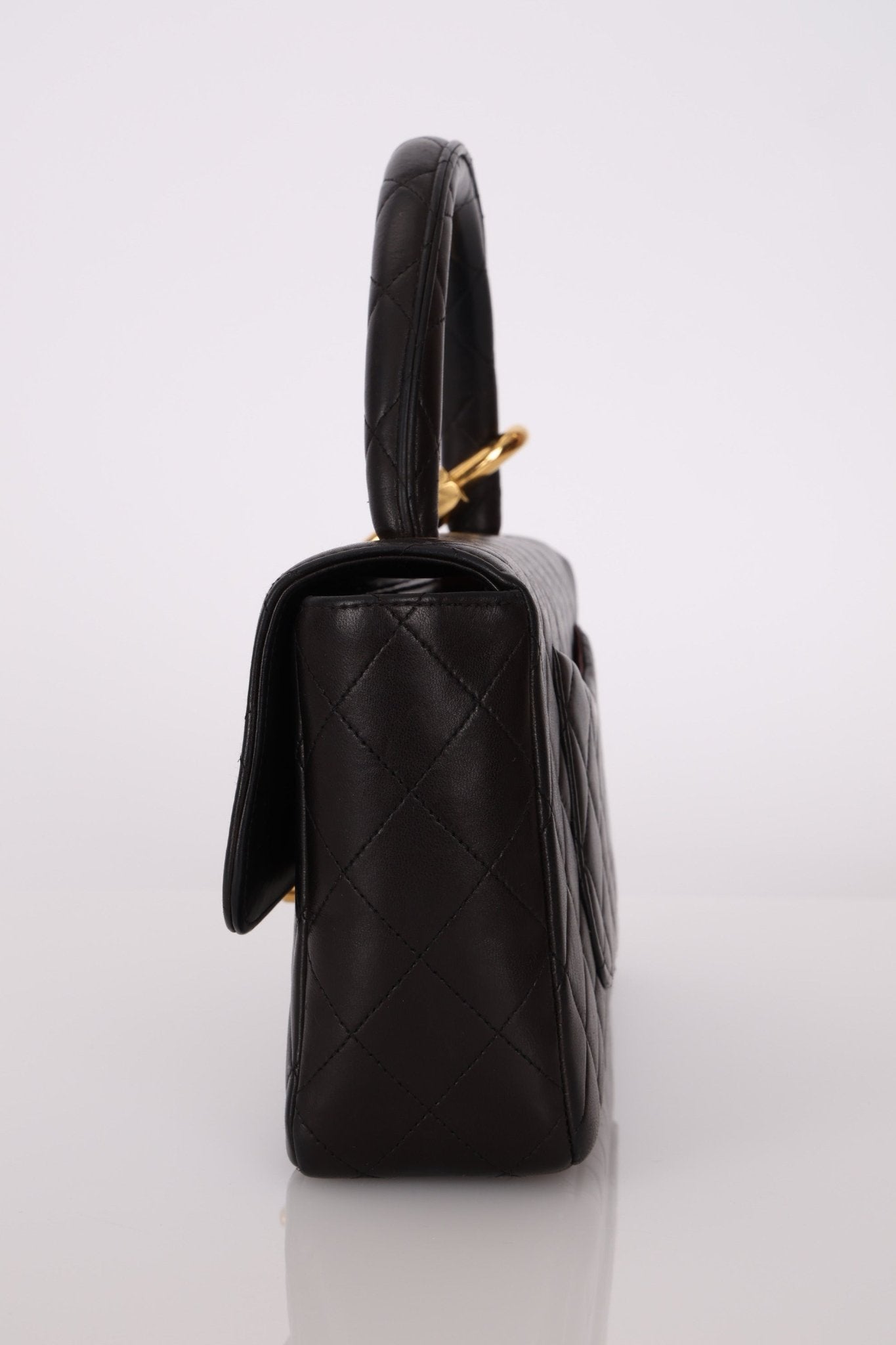 Rare Chanel 1994 Lambskin Parent and Child Kelly - FashioNica