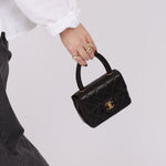Rare Chanel 1994 Lambskin Parent and Child Kelly - FashioNica