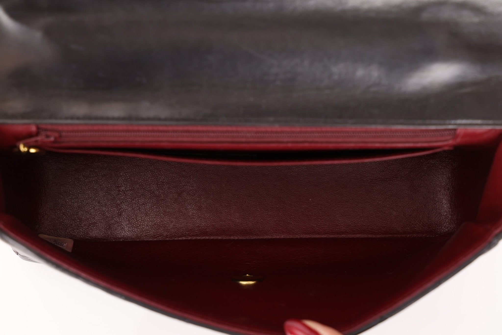 Rare Chanel 1994 Lambskin Parent and Child Kelly - FashioNica