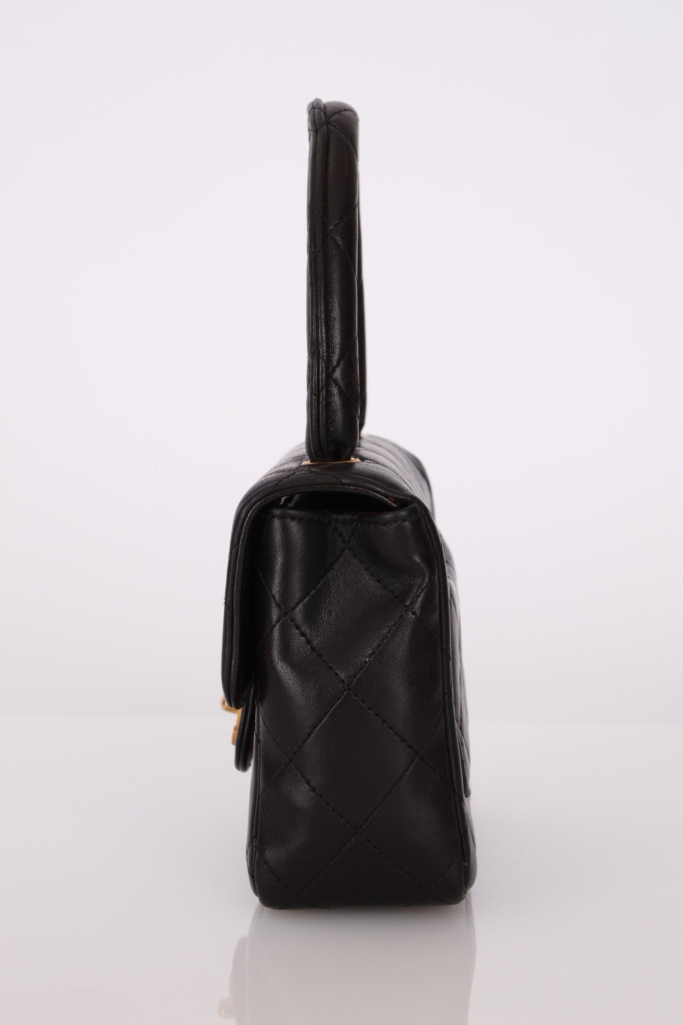 Rare Chanel 1994 Lambskin Parent and Child Kelly - FashioNica