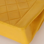 Rare Chanel 1994 Lemon Lambskin Small Diana - FashioNica