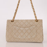 Rare Chanel 1994 Linen Medium Classic Flap - FashioNica