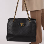 Rare Chanel 1994 XL Supermodel Tote - FashioNica
