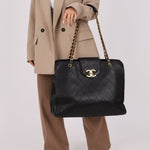Rare Chanel 1994 XL Supermodel Tote - FashioNica