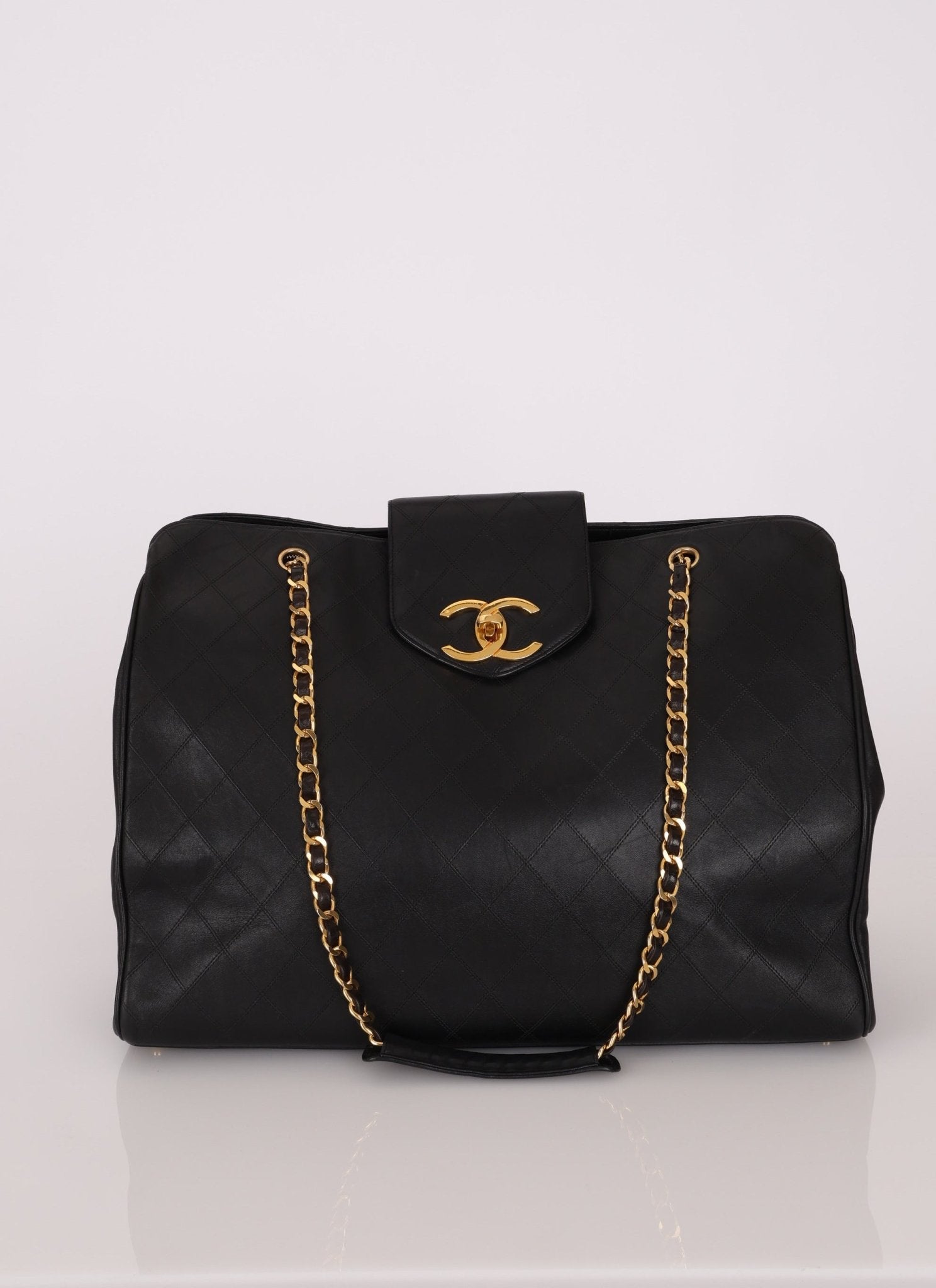 Rare Chanel 1994 XL Supermodel Tote - FashioNica