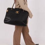 Rare Chanel 1994 XL Supermodel Tote - FashioNica