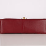 Rare Chanel 1996 Bordeaux Lambskin Medium Diana Flap Bag 24k GP - FashioNica